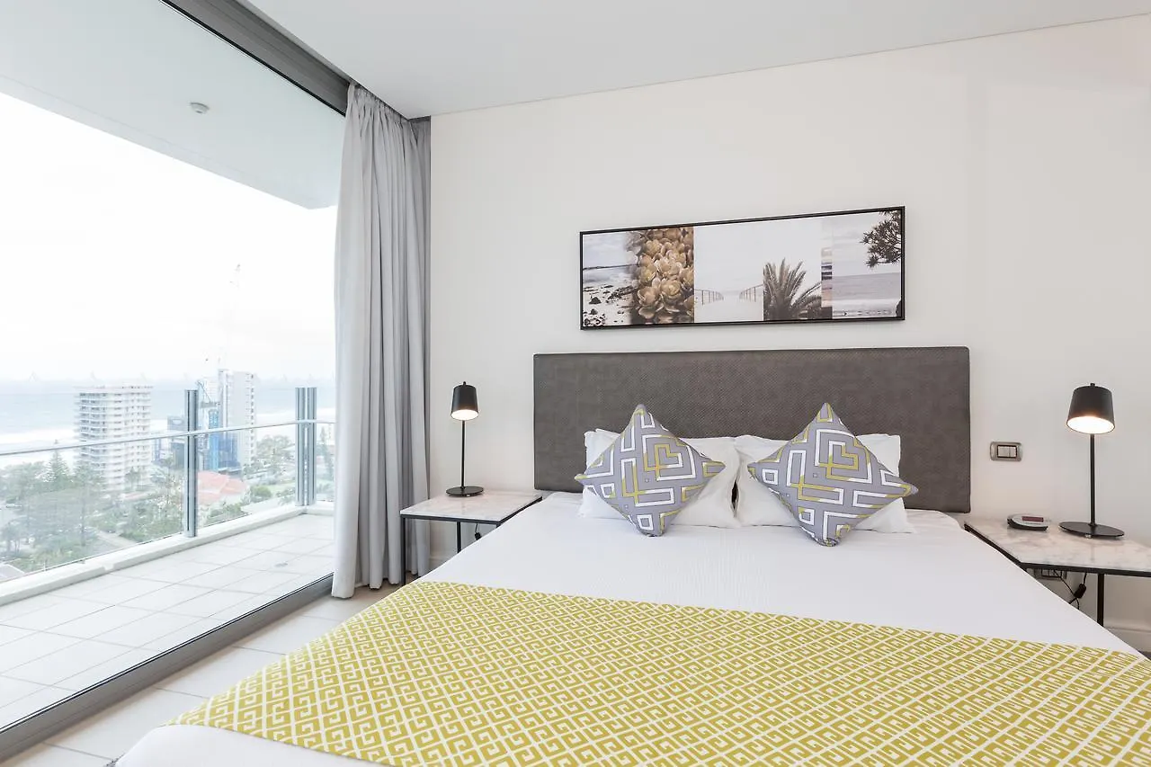 **** Lägenhetshotell Wyndham Resort Surfers Paradise Guldkusten Australien