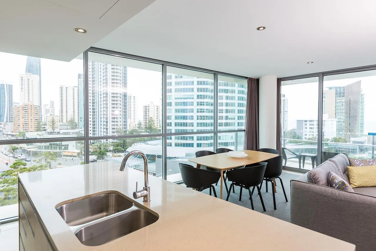 Lägenhetshotell Wyndham Resort Surfers Paradise Guldkusten